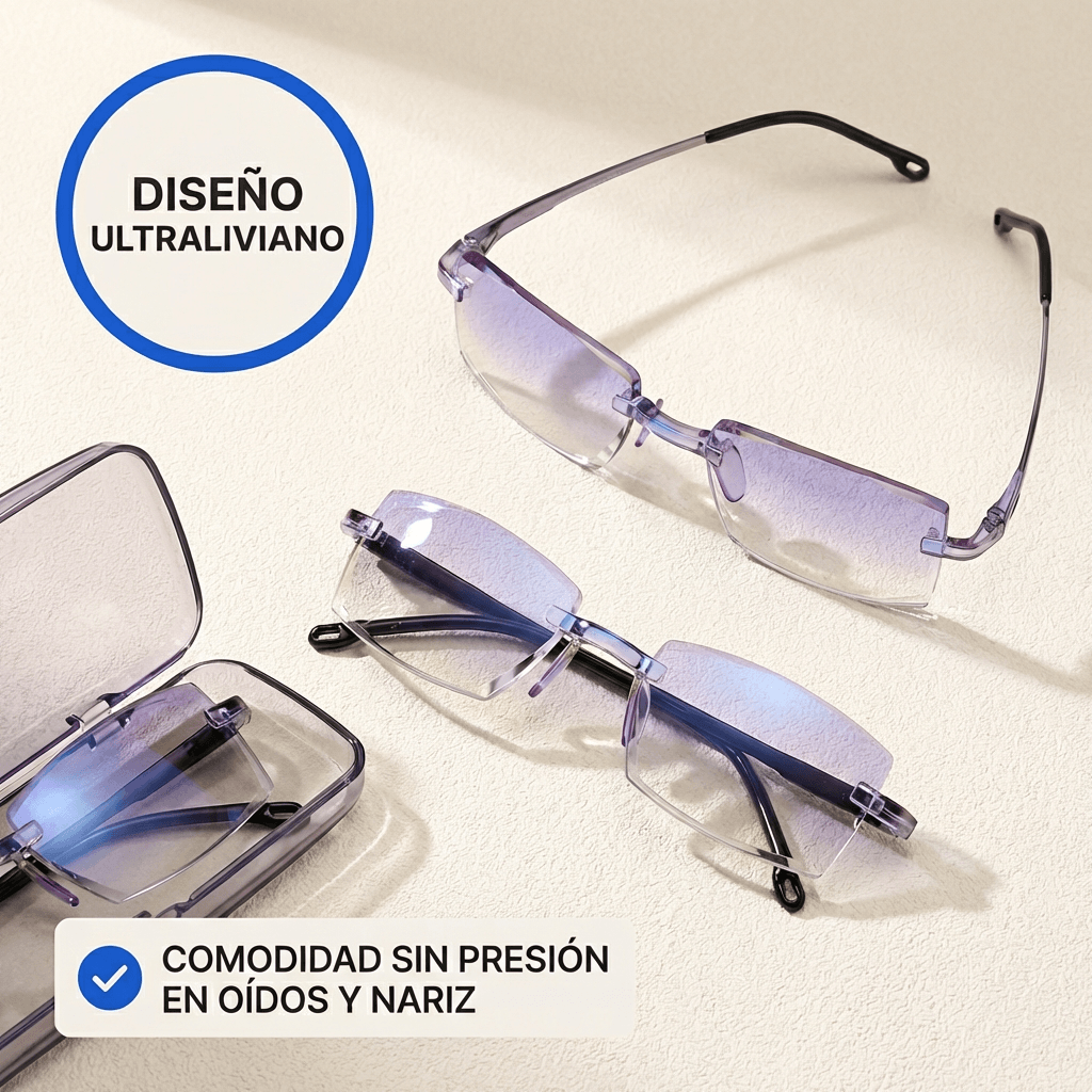 Gafas Multifocales de Lujo Pro - Sistema de visión Doble Ubicación